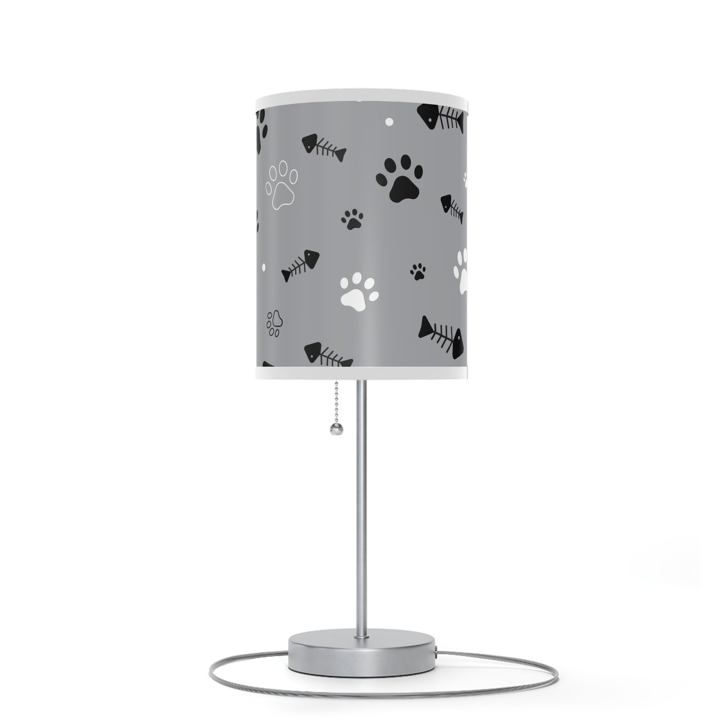 Pet-Themed Table Lamp, Dog Decor, Cat Lover Gift, Home Lighting, Nursery Decoration