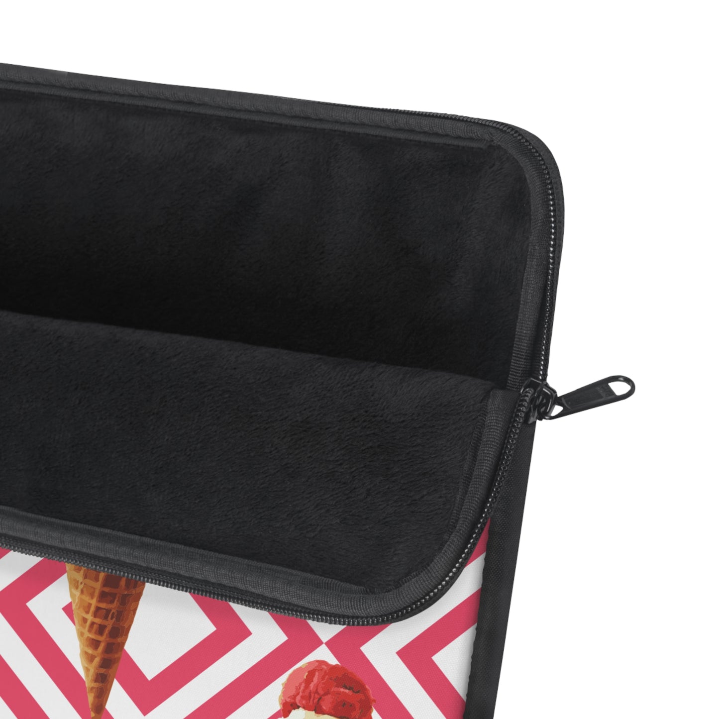 Ice Cream Delight Laptop Sleeve, Cute MacBook Case, Stylish Tech Accessory, Gift for Her, Summer Vibes, Fun Design