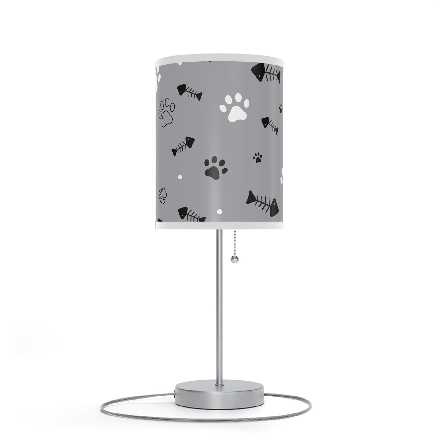 Pet-Themed Table Lamp, Dog Decor, Cat Lover Gift, Home Lighting, Nursery Decoration