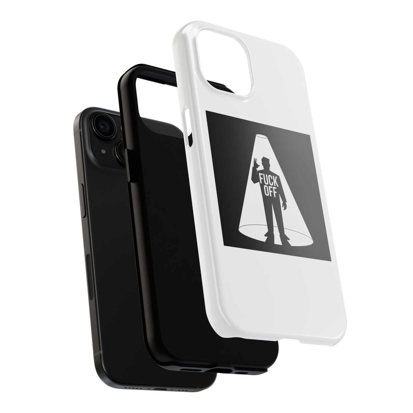 Tough Phone Case with Attitude | Unique Gift for Friends | Stylish Protection, Humorously Bold Design, Conversation Starter