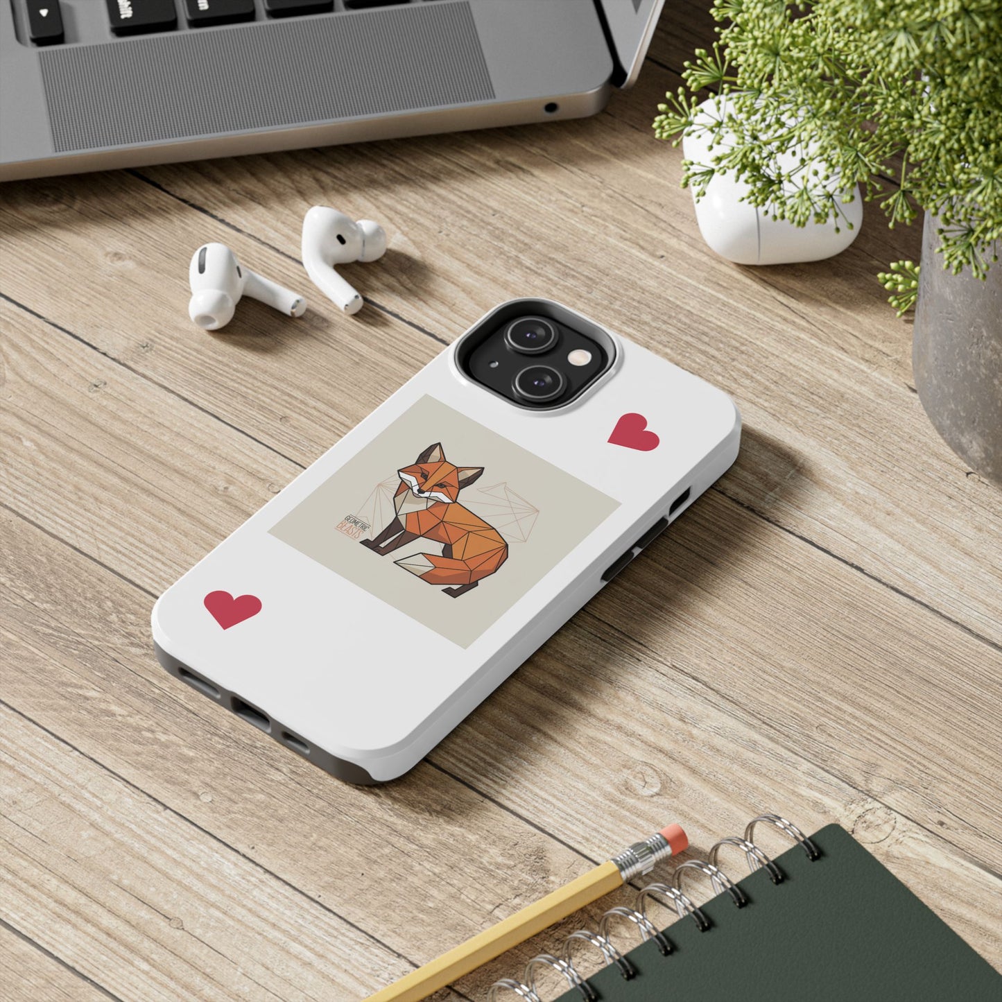 Stylish Fox Phone Case - Tough Protective Cover for Animal Lovers, Unique Gift for Her, Cute Accessories for Everyday Use, Cute Tech Gear