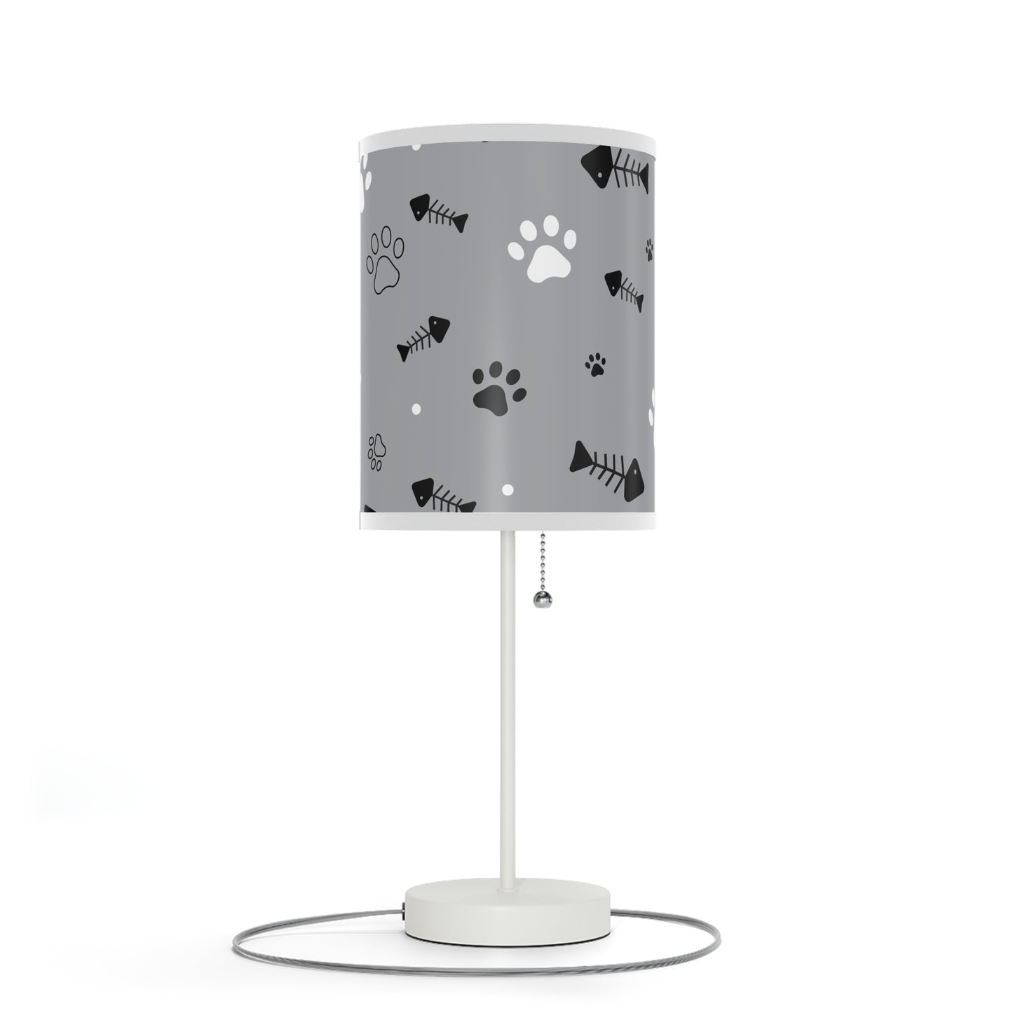Pet-Themed Table Lamp, Dog Decor, Cat Lover Gift, Home Lighting, Nursery Decoration