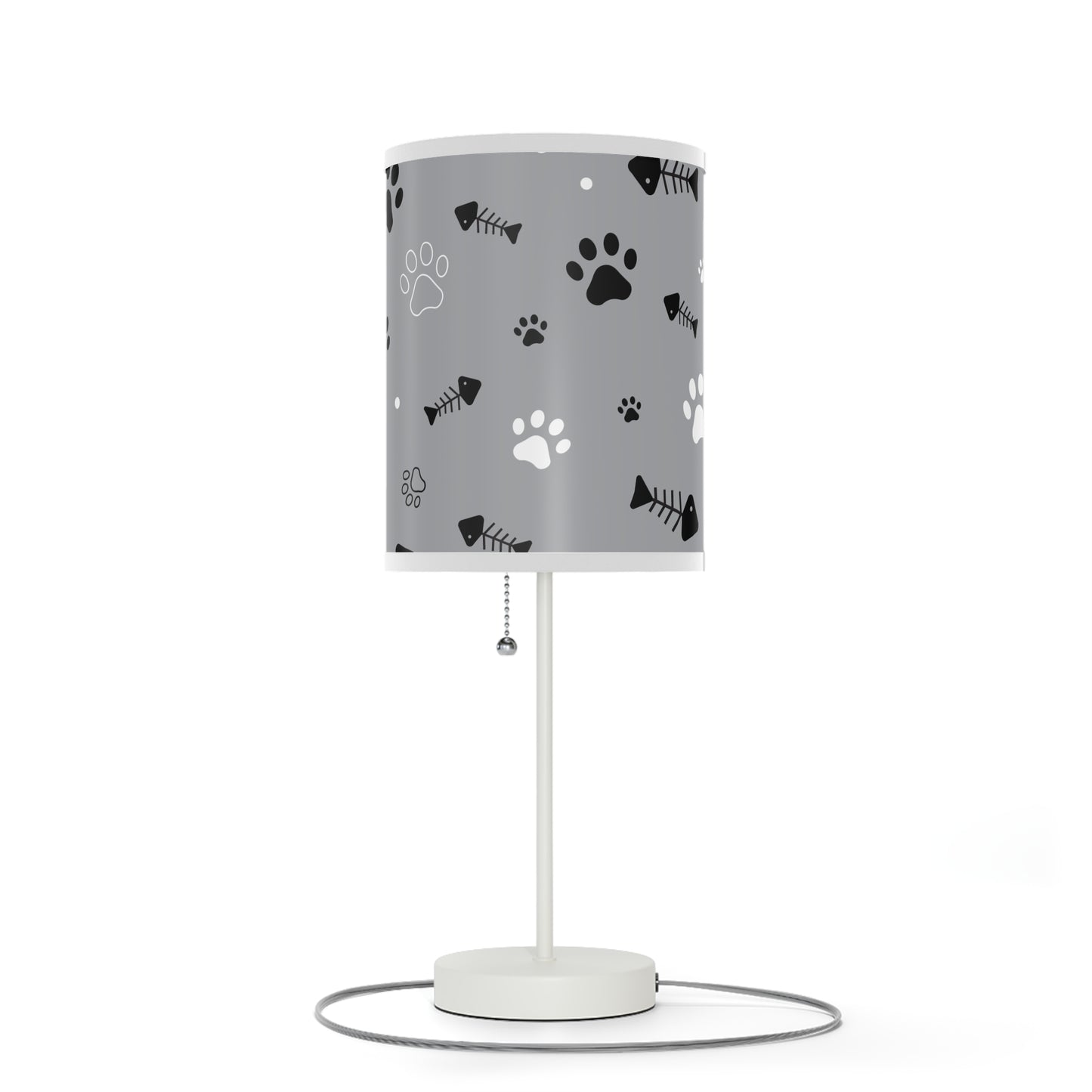Pet-Themed Table Lamp, Dog Decor, Cat Lover Gift, Home Lighting, Nursery Decoration