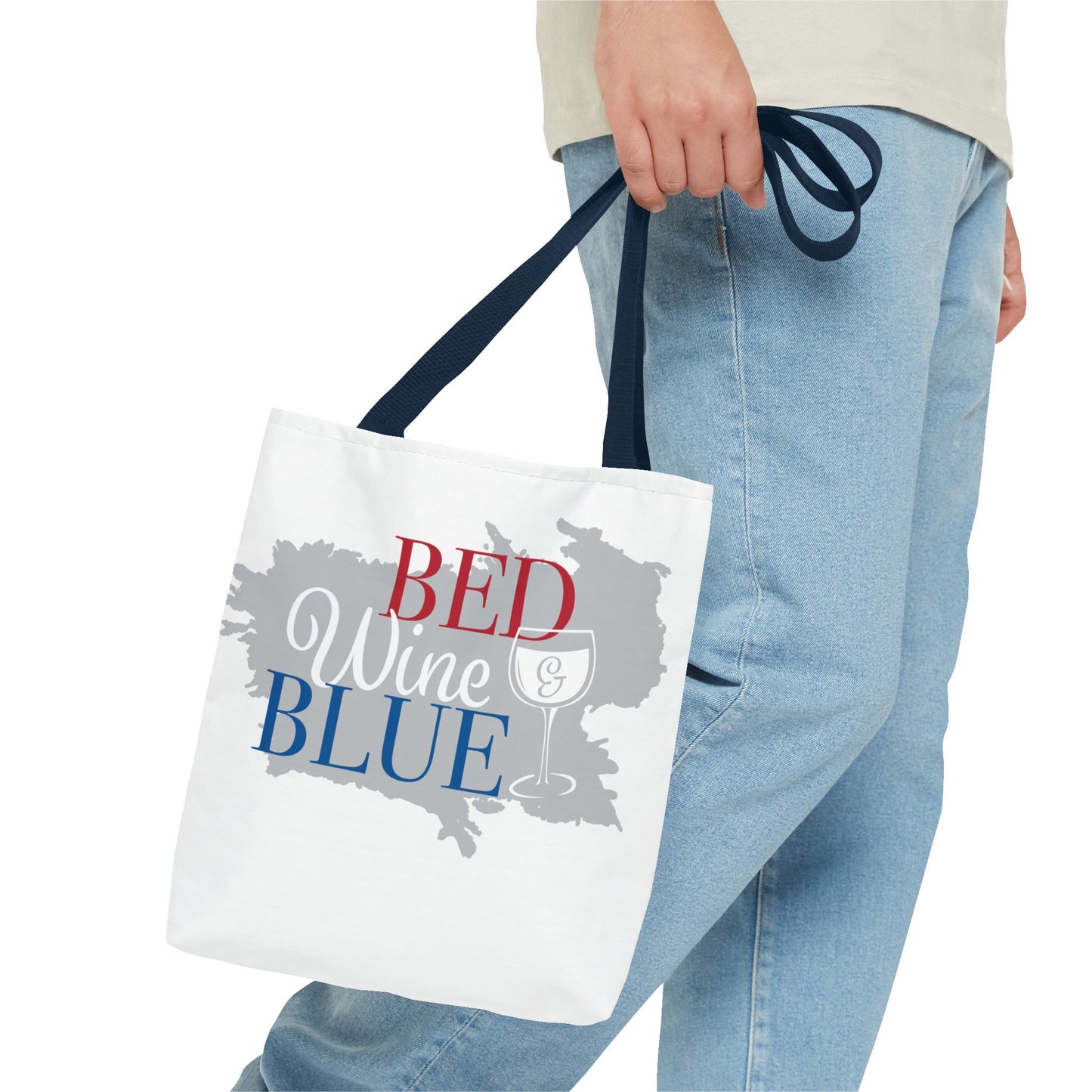 Wine-Themed Tote Bag | Fun & Stylish Carryall for Wine Lovers, Perfect for Events, Picnics, & Gift Ideas