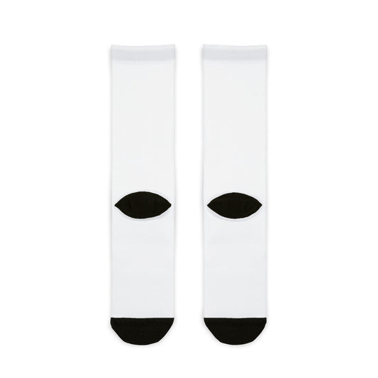 Colorful Love Theme Crew Socks for LGBTQ+ Pride, Gift for Friends and Family, Pride Month Accessories, Fun Rainbow Socks