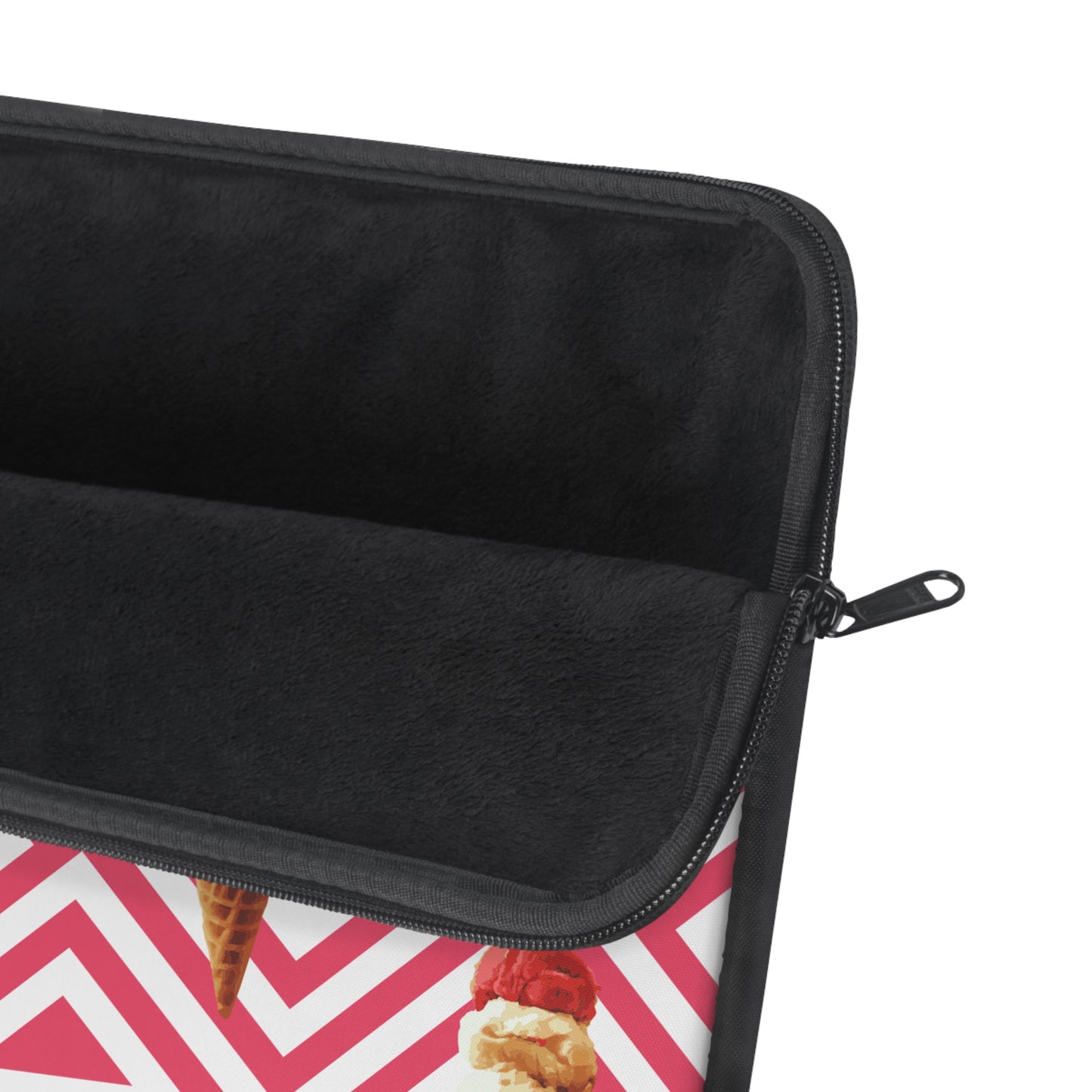 Ice Cream Delight Laptop Sleeve, Cute MacBook Case, Stylish Tech Accessory, Gift for Her, Summer Vibes, Fun Design